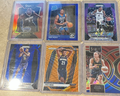 ALL #ed Panini NBA & WNBA Rookie Basketball Card Lot  - 6 Cards 2024