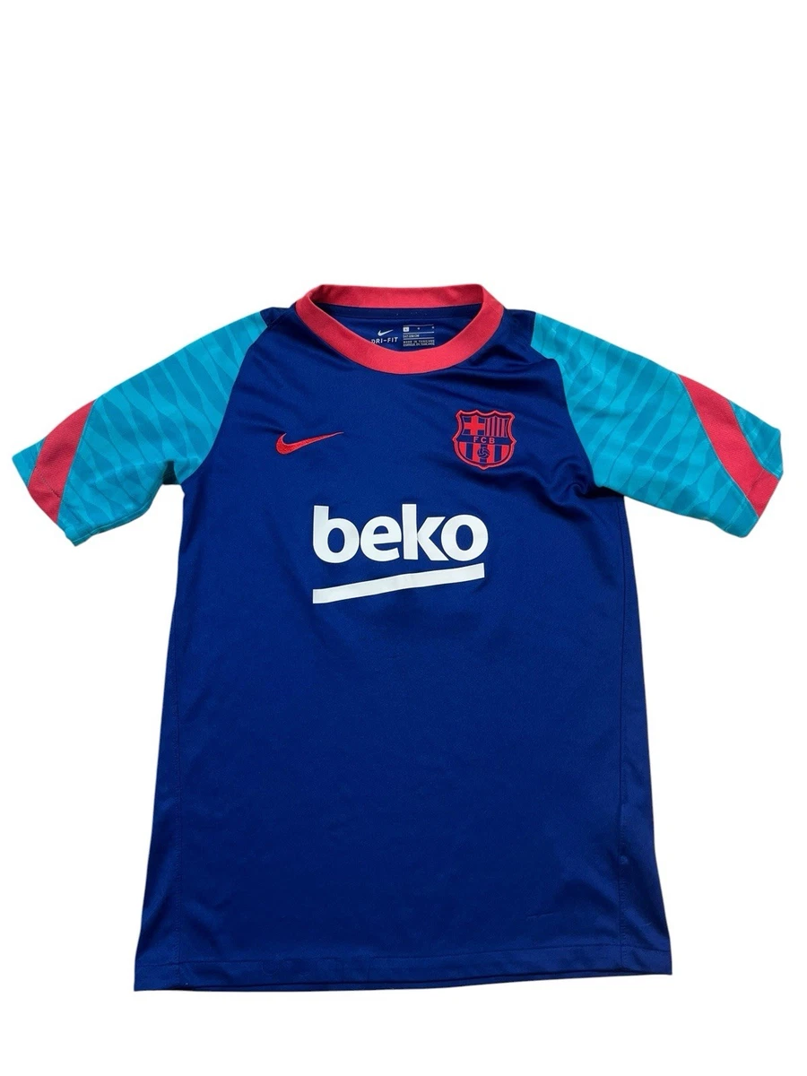 Nike FC Barcelona Blue International Club Soccer Fan Apparel and