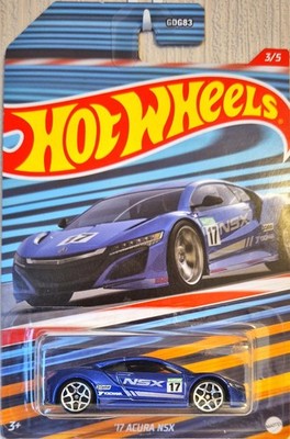 Hot Wheels Silver Series '17 ACURA NSX, Racing Circuit 2022