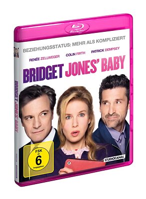 Bridget Jones' Baby Blu-ray Renee Zellweger, Colin Firth, Patrick Dempsey