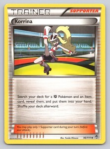 Pokemon TCG -Trainer Korrina 95/111 - XY - Furious Fists (FFI) -q988