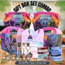 GODZILLA KING KONG Gift box birthday party supplies favor centerpiece decoration