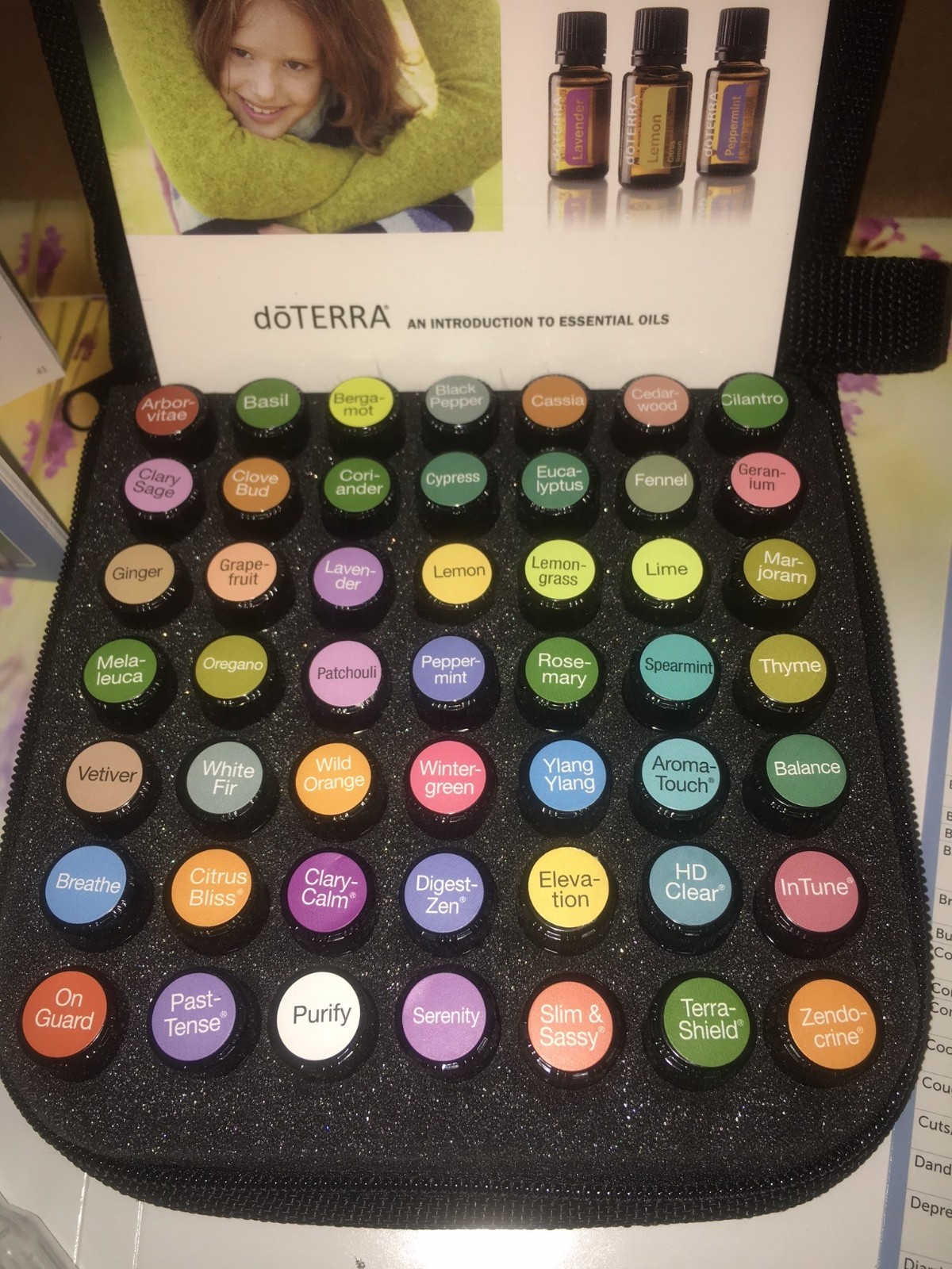 49 Essential Oils Zip Case FREE Oil SUPPLIES Recipes Oil Guide