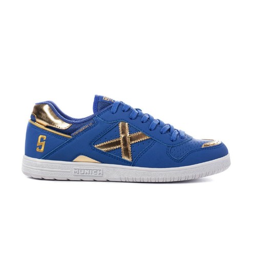 ZAPATILLAS FUTBOL SALA MUNICH CONTINENTAL V2 05 HOMBRE AZUL | eBay