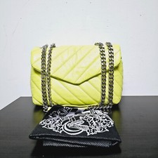 Vince Camuto "ottys" Large Quilted Crossbody Bag, In Lemon Mustard