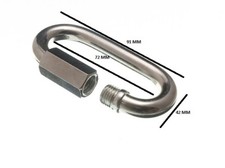 Quick Link Chain Repair Shackle 10mm 7/16 BZP ZP Pack Size 12