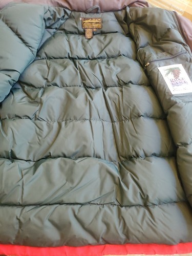Vintage NOS Eddie Bauer Ridge Line Hooded Gore-Tex Goose Down Parka Jacket L - Picture 13 of 14