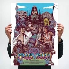 Chris Skinner STREET TRASH Poster Mondo Print 1987 VHS Cult Gore Horror Art RARE