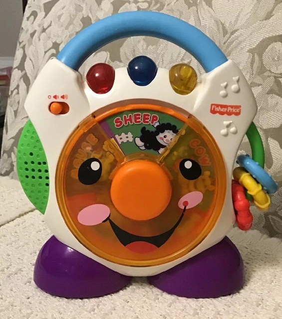 fisher price laugh and learn cd player