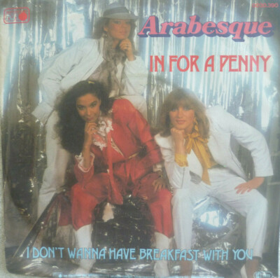 7'' 1981 KULT IN MINT- ! ARABESQUE : In For A Penny