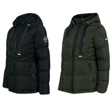 Tokyo Laundry Women's Jacket Hooded Puffer Puffa Coat Padded Quilted Winter Warm