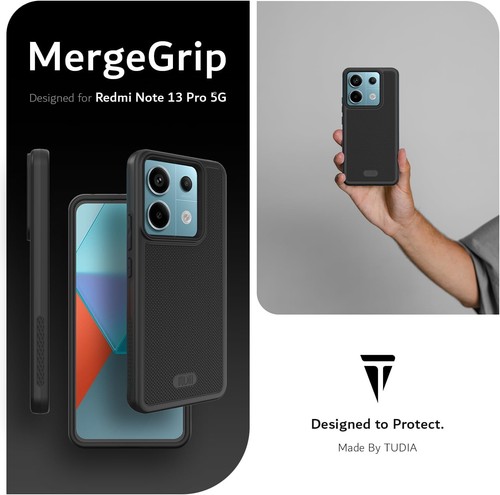 DualShield Grip Designed for Xiaomi Redmi Note 13 Pro 5G / Poco X6 5G Case 20... - Picture 8 of 8