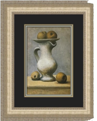 Pablo Picasso Large Still Life on a Pedestal Table Custom Framed