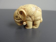 Vintage Japanese Faux Netsuke Type Resin Figu...