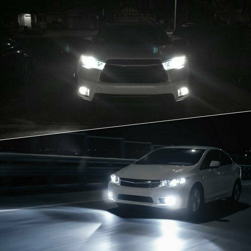 H11 LED Headlight Super Bright Bulbs LOW BEAM Headlamp White 6000K 2-Pack - Foto 2 di 16