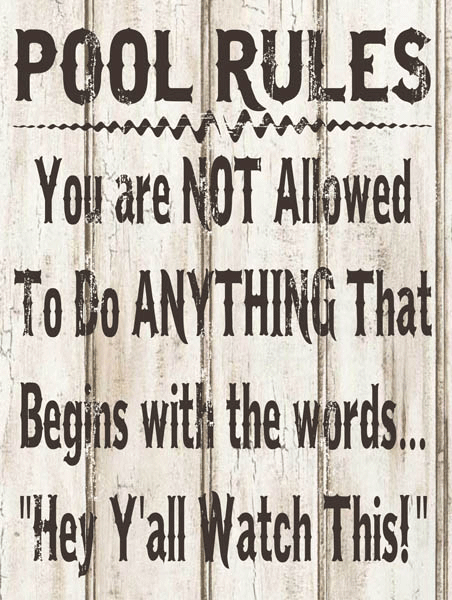 Targa metallica per piscina da 20,3 x 30,5 cm All Persons Must Shower Before Entering The Pool Honey Dew Gifts Pool Rules Sign Targa metallica per piscina da 20,3 x 30,5 cm All Persons Must Shower Before Entering The Pool Honey Dew Gifts Pool Rules Sign
