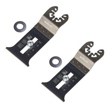 2-Stk. Wolfcraft Tauchs&auml;geblatt + Tiefenstopp BiM 45mm - 3841000