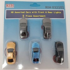 Rock Island Hobby 032101 - Autos with front and rear lights - HO Scale