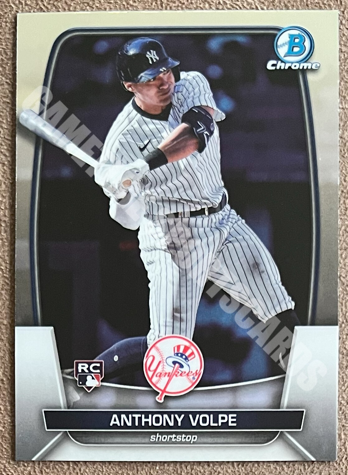 Anthony Volpe 2023 Bowman Chrome Rookie #11 New York Yankees Topps Baseball RC