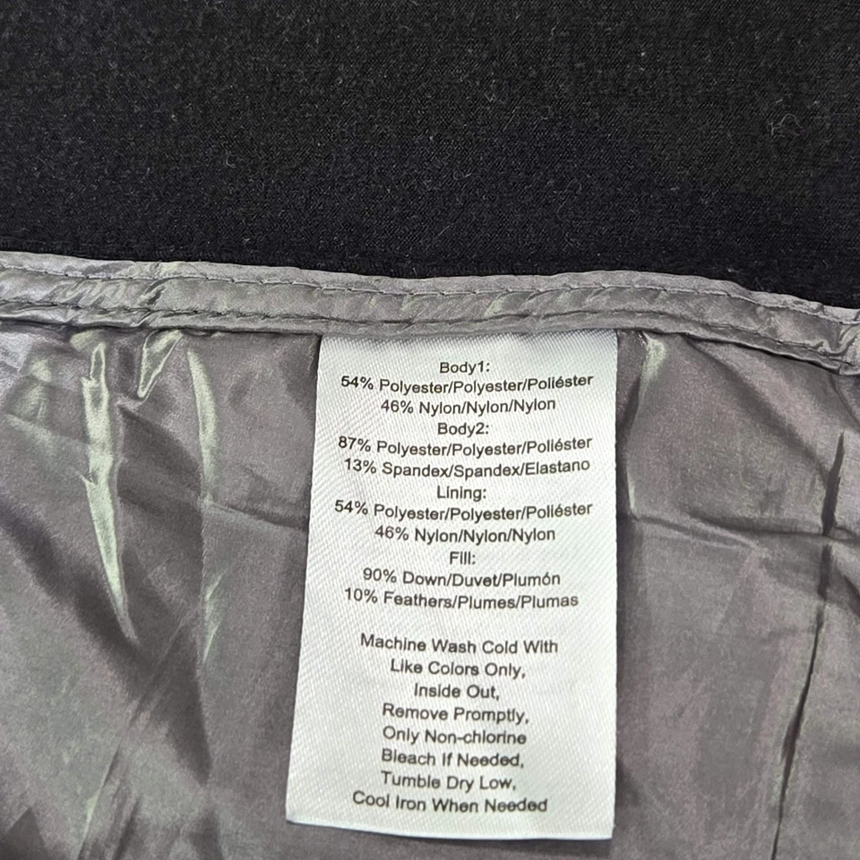 Calvin Klein Performance Vest 0X Gray Down Nylon Polyester Puffer - Image 3 of 4