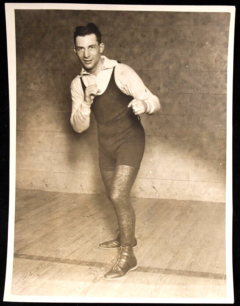 1917-25 Benny Leonard World Lightweight Champion Vintage 1 Photo by C. Curtis - Picture 1 of 2