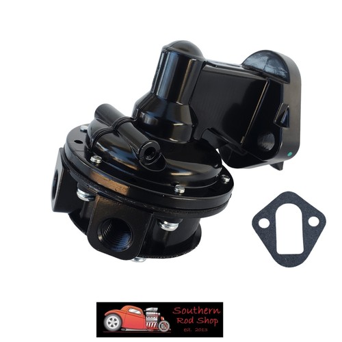 Small Block Chevy Black Fuel Pump Mechanical 80 GPH High Volume SBC 305 350 400 eBay