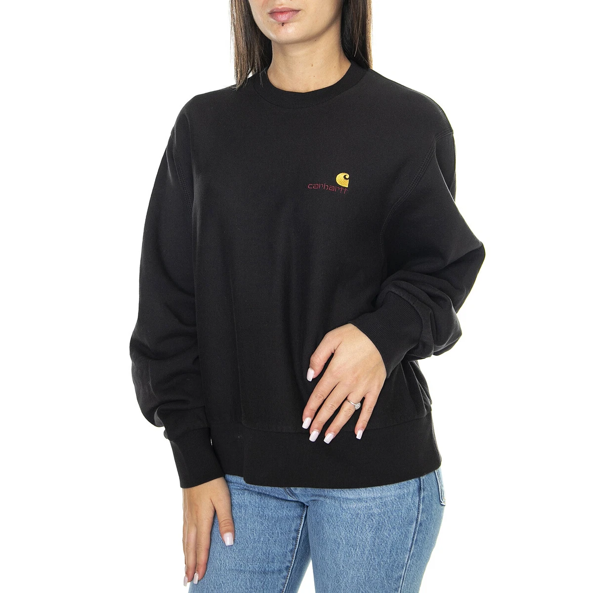 Carhartt american script sweat new arrivals