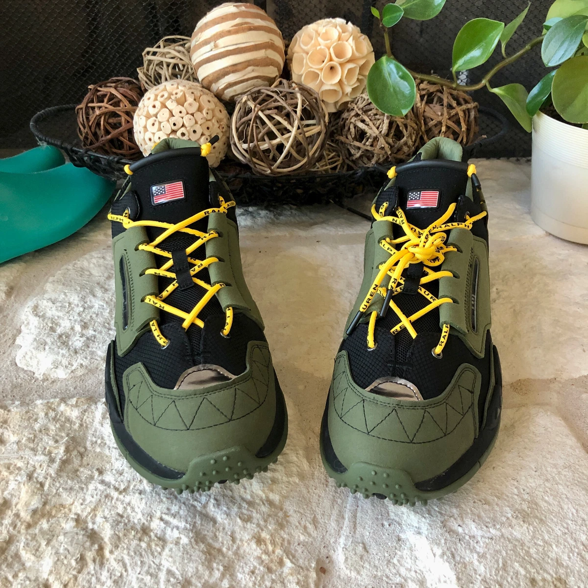 Polo Ralph Lauren Men Polo Sport PS200 SK LTL Shoes Sneakers Size 15 US RRL New Polo Ralph Lauren Men Polo Sport PS200 SK LTL Shoes Sneakers Size 15 US RRL New