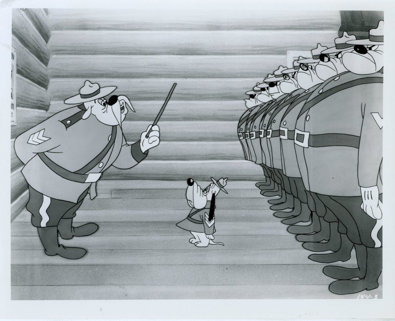 Droopy 8x10 black & white photo - vintage reproduction from studio