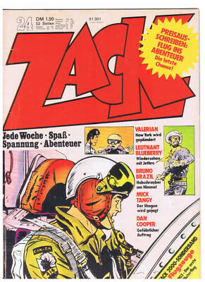 ZACK Nr. 24 / 1973 - noch gut - mit Zack 2000 ABC des Tauchens