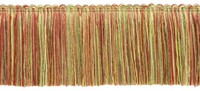 "Ton, GrüN, Mais, Blush, Chinesisch Rot, Gold 3\" Pinsel Fransenbesatz [5 Yard]"
