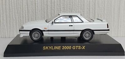 1/64 Kyosho NISSAN SKYLINE 2000 GTS-X WHITE R31 diecast car model