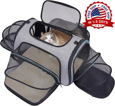 Bolso Para Gatos De Transporte Mascotas Perros Pequeños Comodo