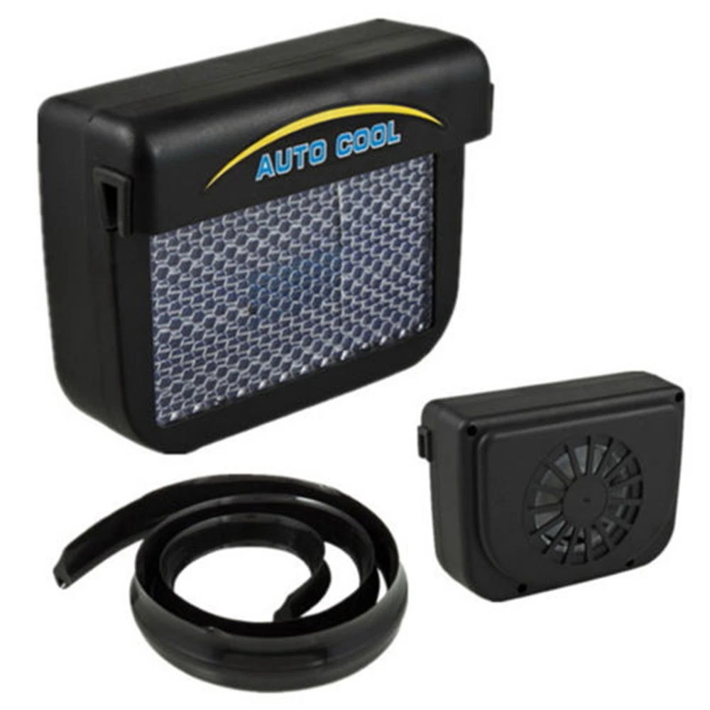 Truck Car Auto Cooler Solar Powered Ventilation System Exhaust Air Vent  Cool Fan | eBay