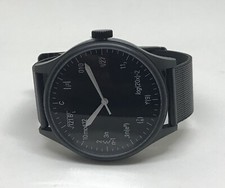 Equation STEM Watch - Science, Math, Geek Gift Stainless Steel PVD Black 42mm