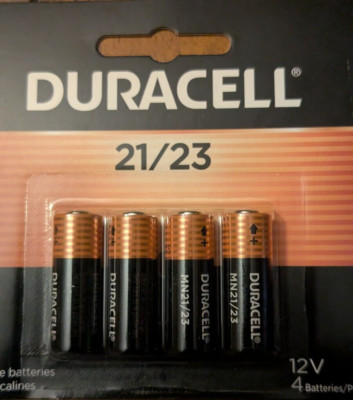 8 Duracell  Alkaline Batteries, 21/23, 12 V, 2 x 4/pack (sealed) LOWEST PRICE!!!