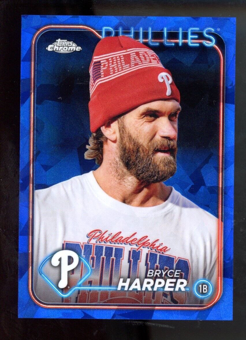 2024 Topps Chrome Sapphire Bryce Harper IMAGE VARIATION SP #200