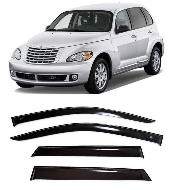 For Chrysler PT Cruiser 0010 Window Visors Side Sun Rain Guard Vent
