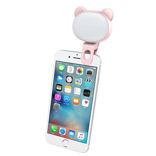 Portable 16 LED Selfie Flash Fill Flash Light Fit Samsung iPhone # po - 第 4/13 張圖片