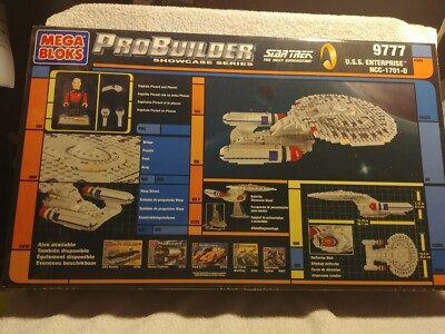 Mega Bloks 9777 Pro Builder Star Trek Enterprise NIB FS RARE | eBay