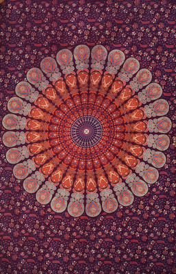 Tapestry Wall Hanging Hippie Elephant Mandala Bohemian Hipp