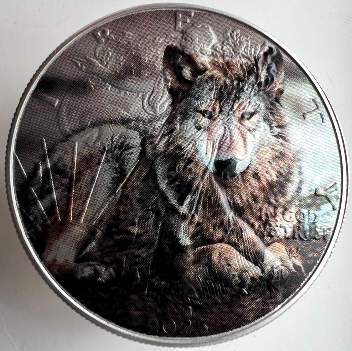 Red Wolf - American Silver Eagle 1oz .999 Silver Dollar Coin Limited  Edition | eBay