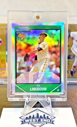 Tim Lincecum #BDP11 — 2007 Bowman Chrome Draft Picks baseball card