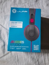 JLab JBuddies Studio 2 Kids On-Ear On-Ear Kids Wired Headphones w/ Mic - NEW  