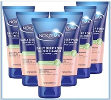 Noxzema Ultimate Clear Daily Deep Pore Cleanser 6 Oz, Pack of Six 6