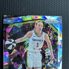 Panini 2025 Prizm WNBA Paige Bueckers Cracked Ice RC #5 Dallas Wings