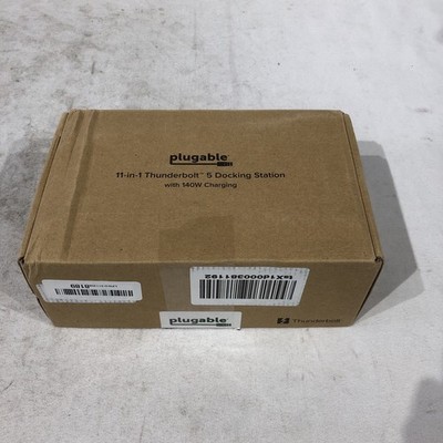 Plugable Thunderbolt 5 Docking Station for MacBook Pro and Windows (TBT-UDT3)