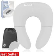 Folding Travel Potty Training Seat for Toddlers, Fits Round  Oval Toilets, N...
