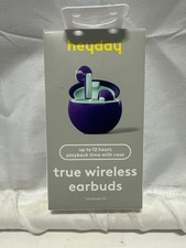 heyday True Wireless Earbuds Bluetooth 5.3 Future Dusk with Charging Case New
