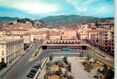 Sanremo Piazza Colombo e stazione pullmanns